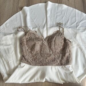 White and gold dress